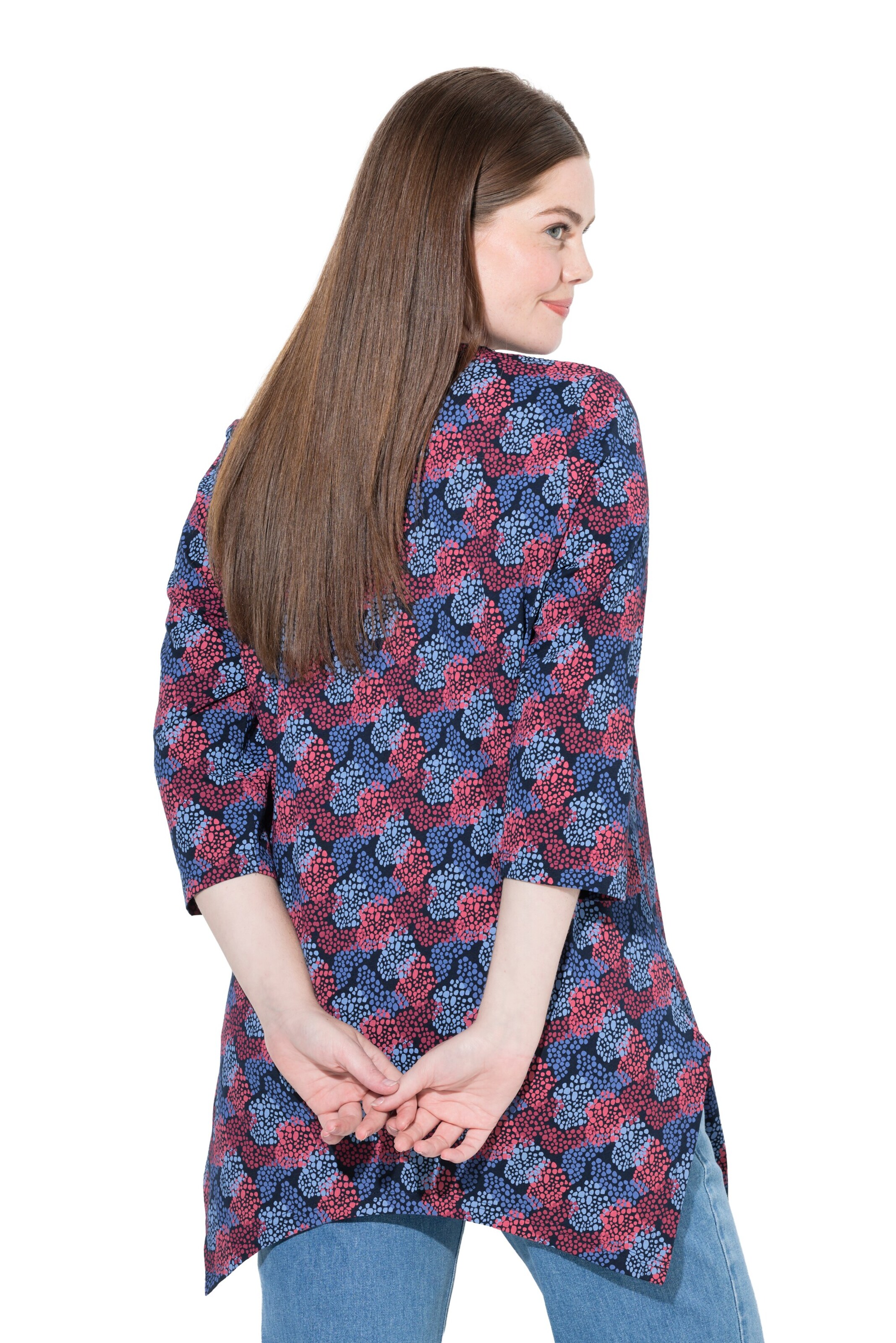 Ulla Popken Shirt in Blauw