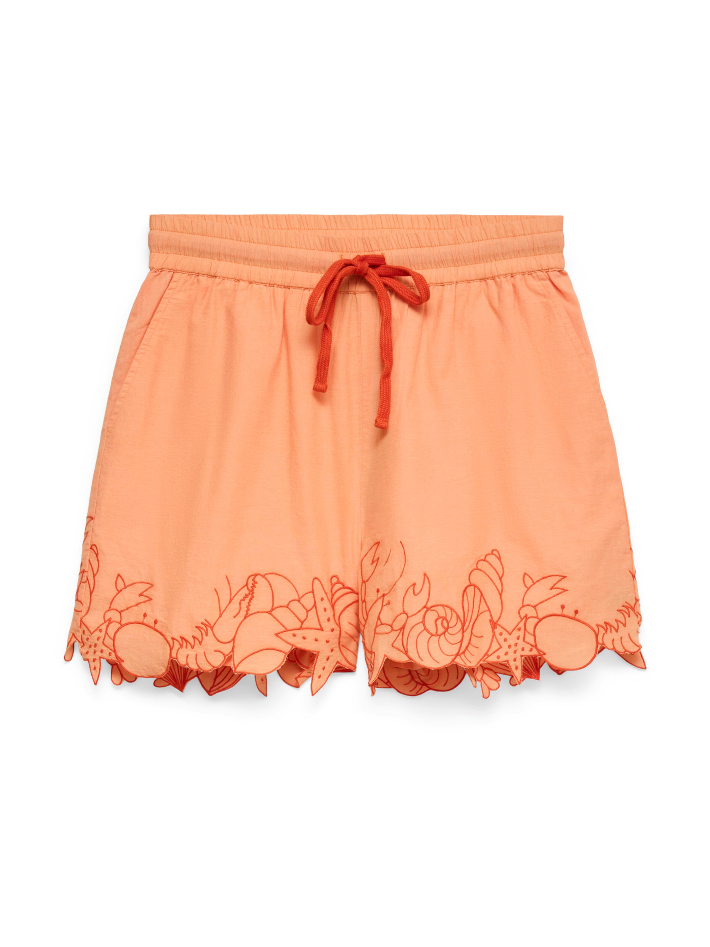VERO MODA Pantalon 'VMLUCIA' en orange / homard, Vue avec produit