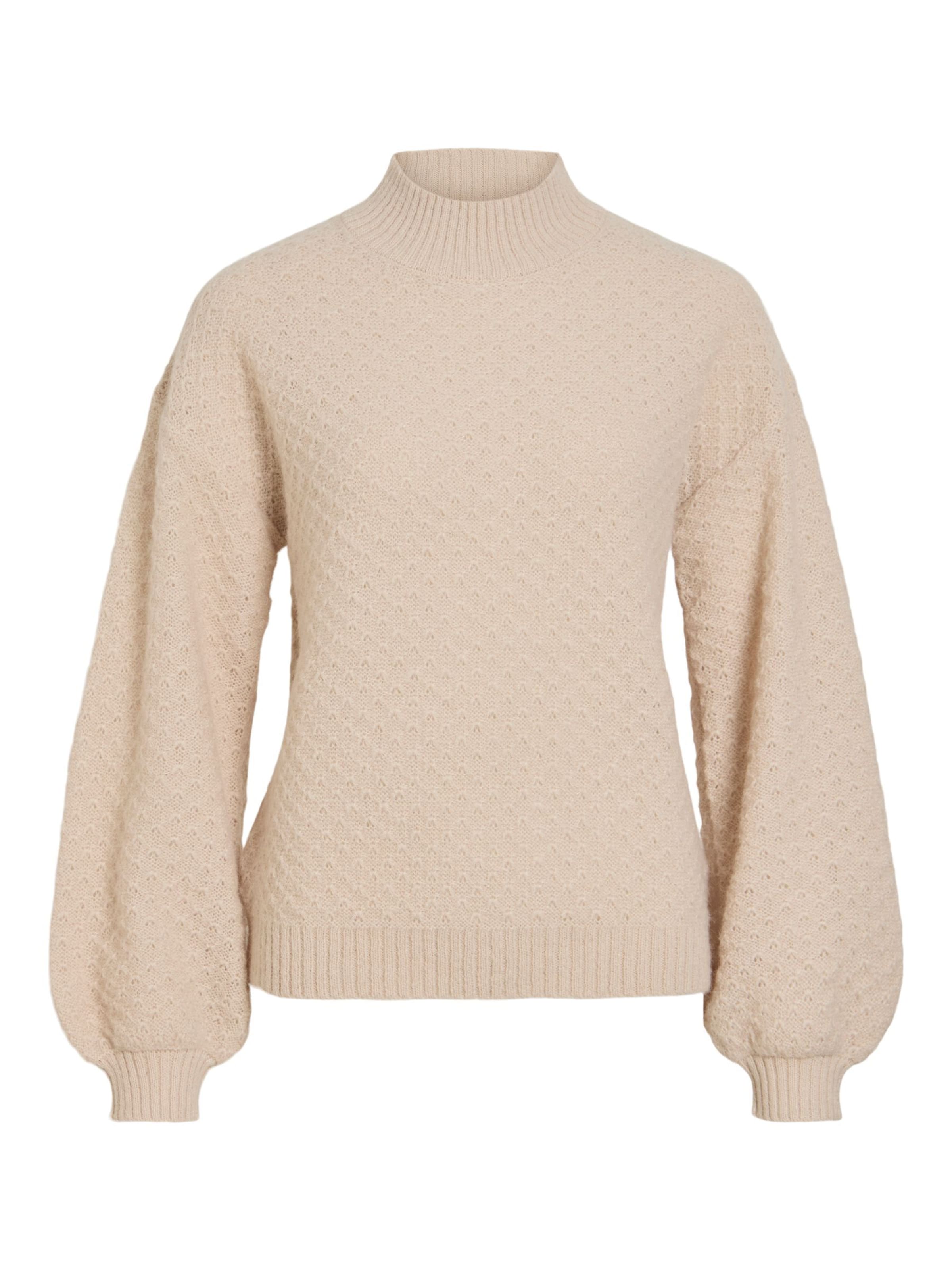Pull-over 'VITuli' VILA en beige : devant