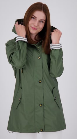 ankerglut Between-Seasons Parka 'Friesennerz ANKERGLUTZAUBER' in Green: front