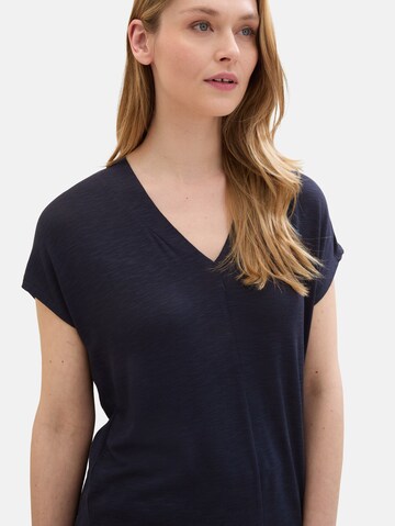 TOM TAILOR T-Shirt in Blau