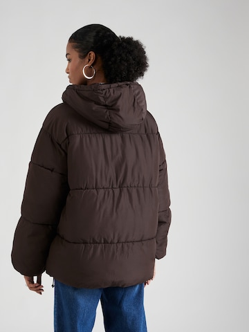 Monki Winter Jacket in Brown