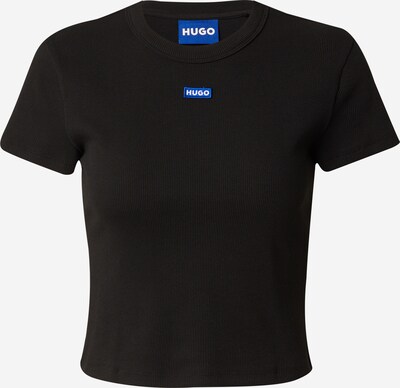 HUGO T-shirt 'Baby' en bleu / noir / blanc, Vue avec produit