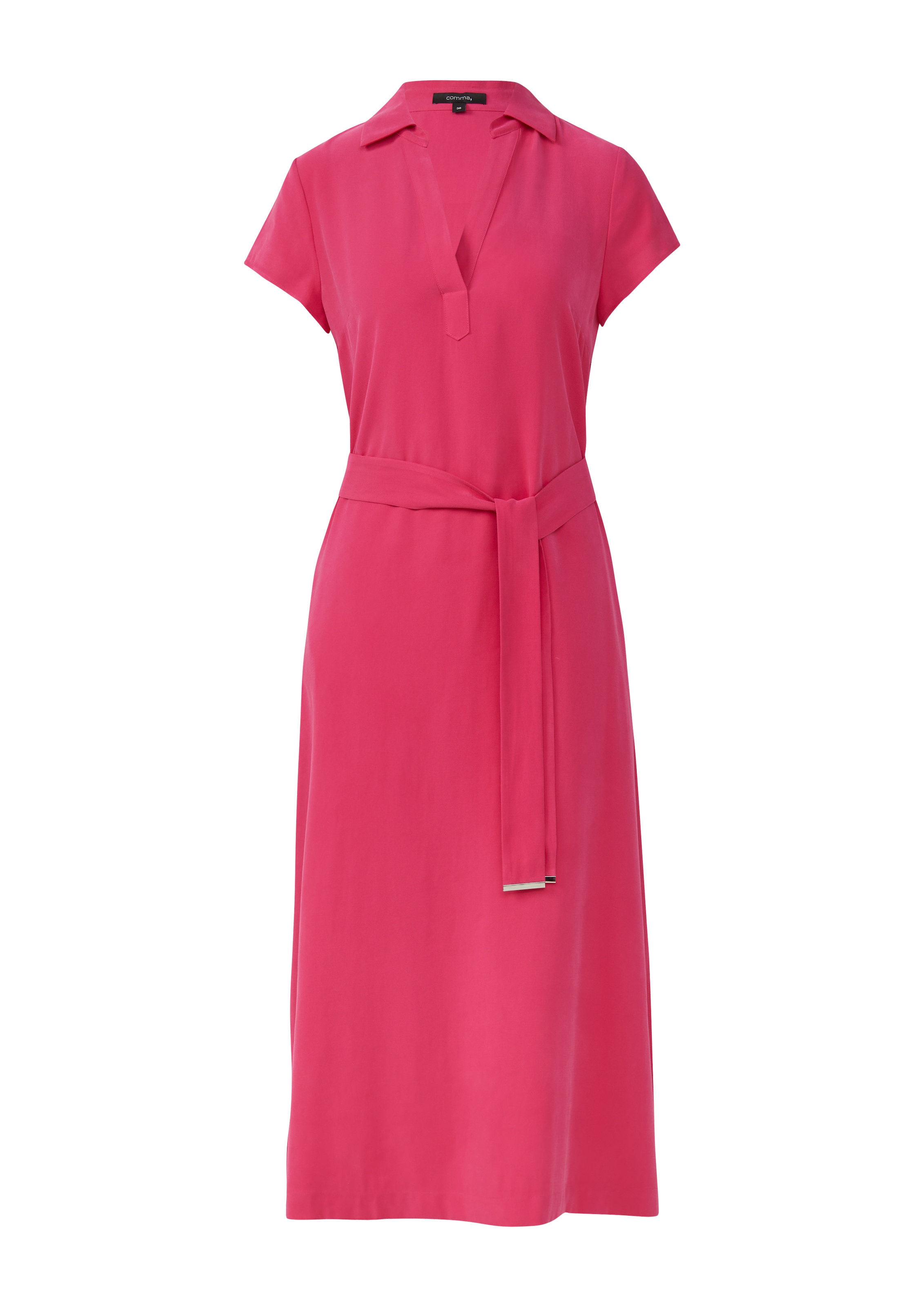 COMMA Kleid in Pink: Vorderseite