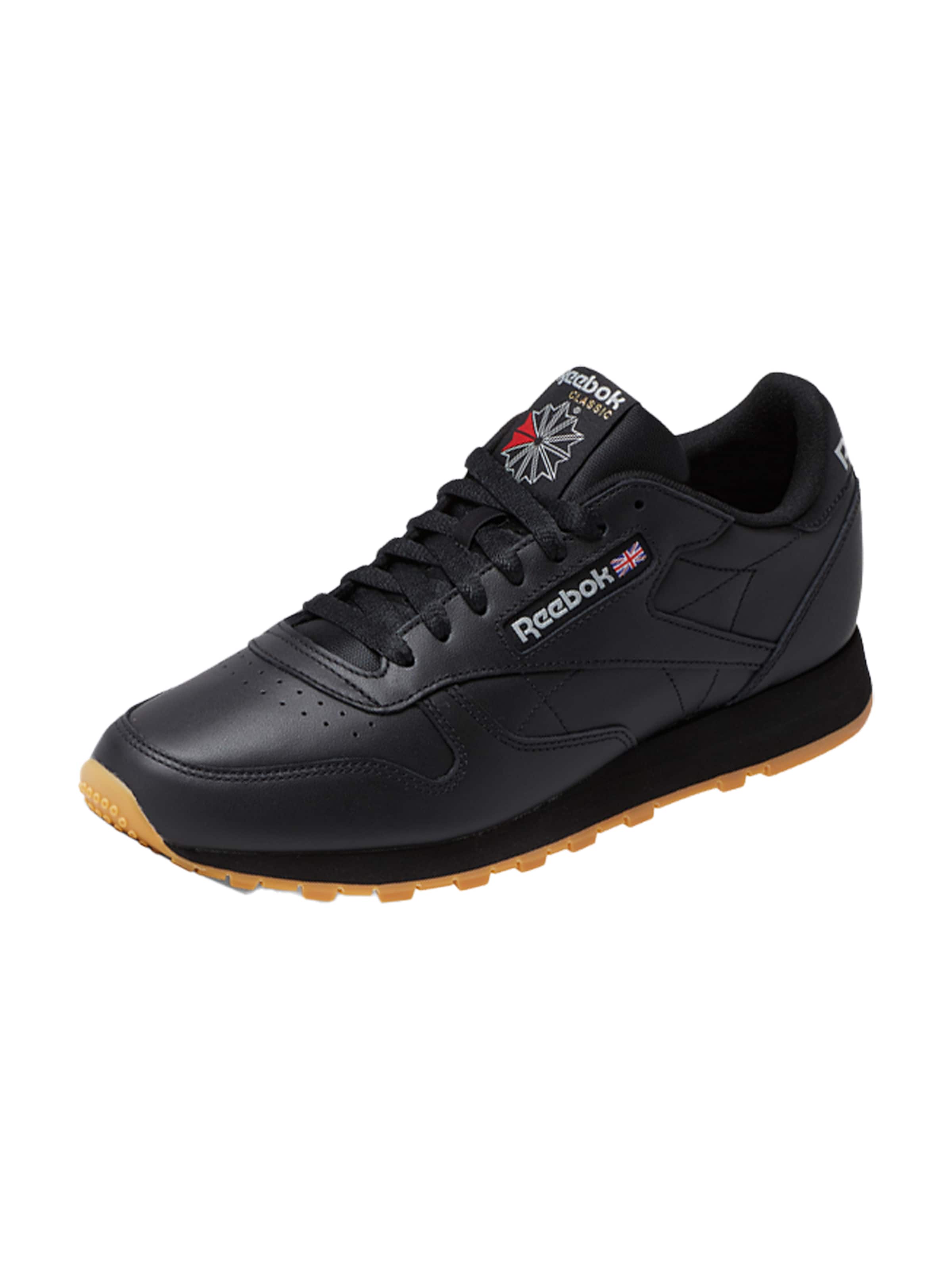 Reebok Madalad ketsid 'Classic', värv must: eest vaates