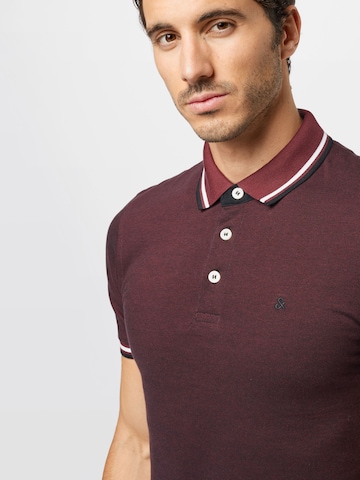 JACK & JONES Shirt 'Paulos' in Red