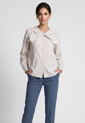 Usha Blouse in Grey: front
