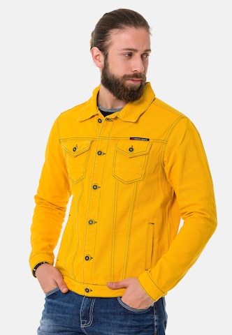 CIPO & BAXX Between-Season Jacket in Yellow