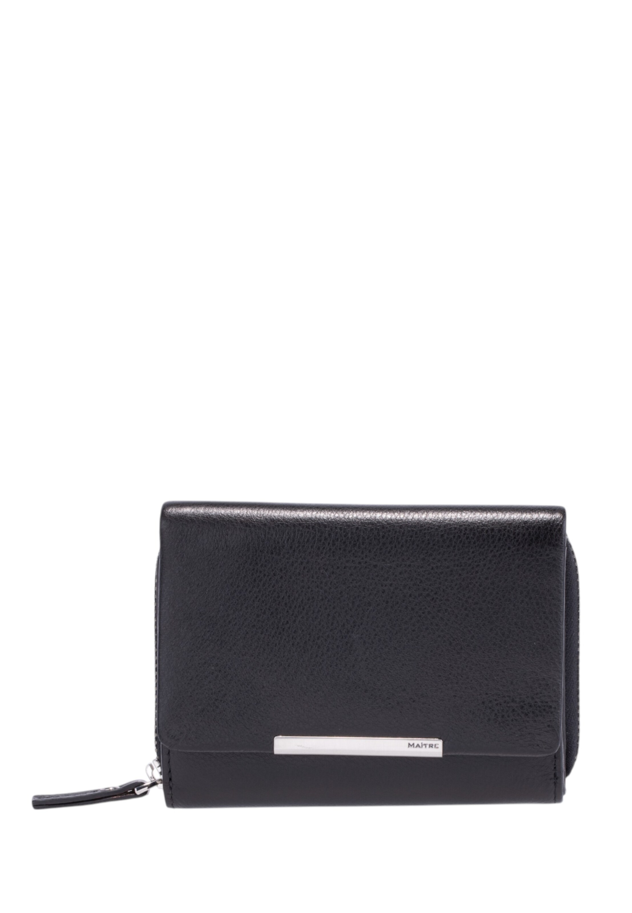 Maître Portemonnee 'Belg Dagrete' in Zwart: voorkant