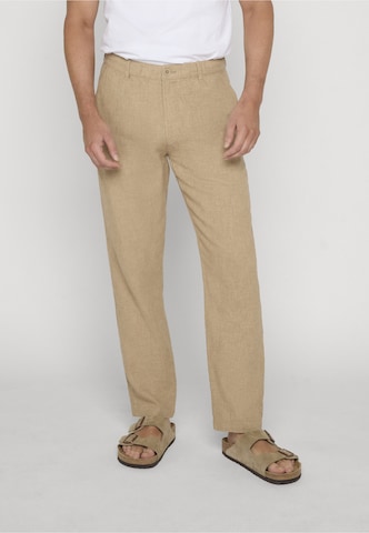 INDICODE JEANS - regular Pantalón chino 'Trope' en beige: frente
