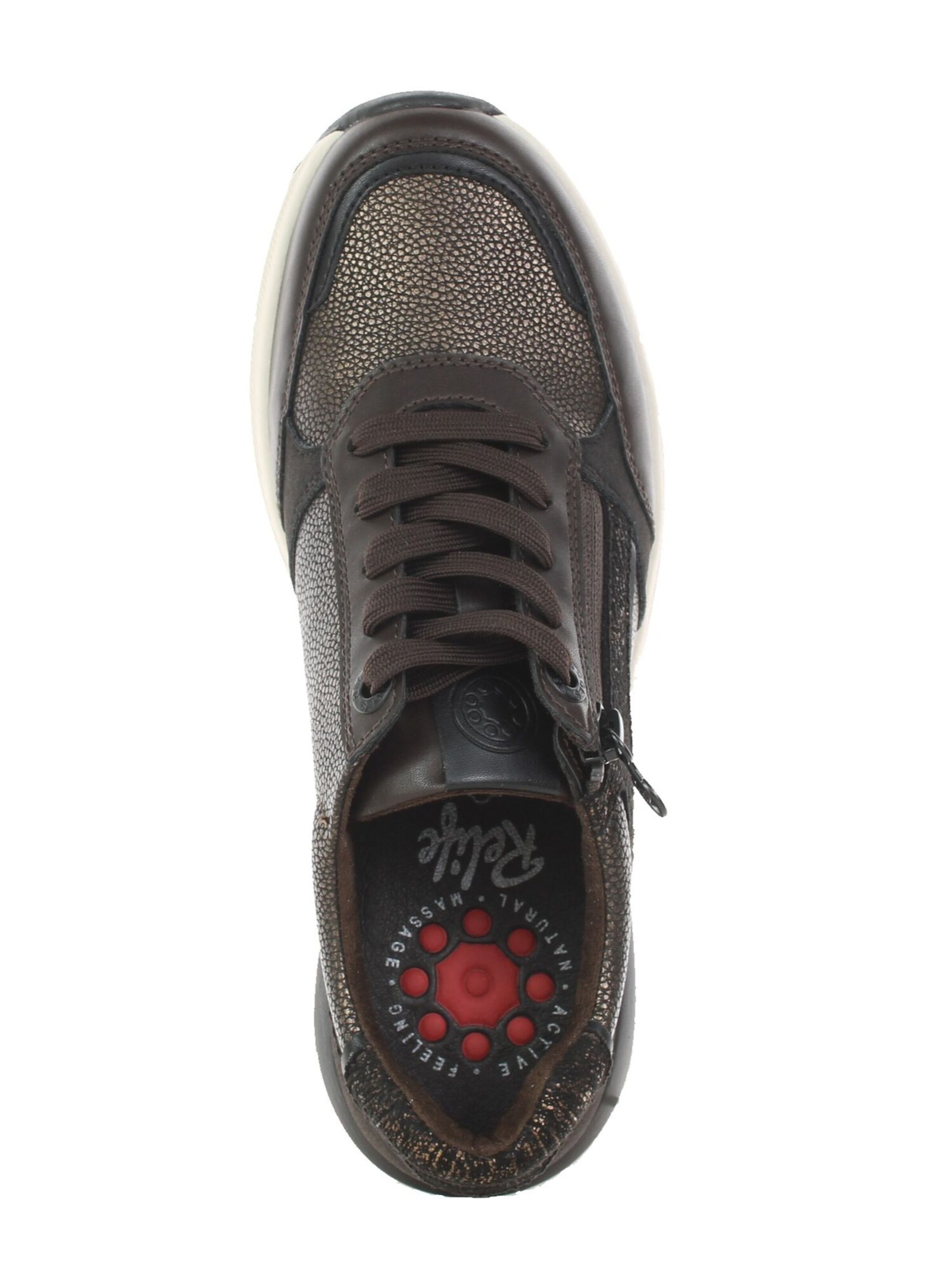 Relife Platform trainers in Brown