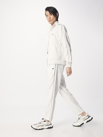 LACOSTE - regular Pantalón en blanco