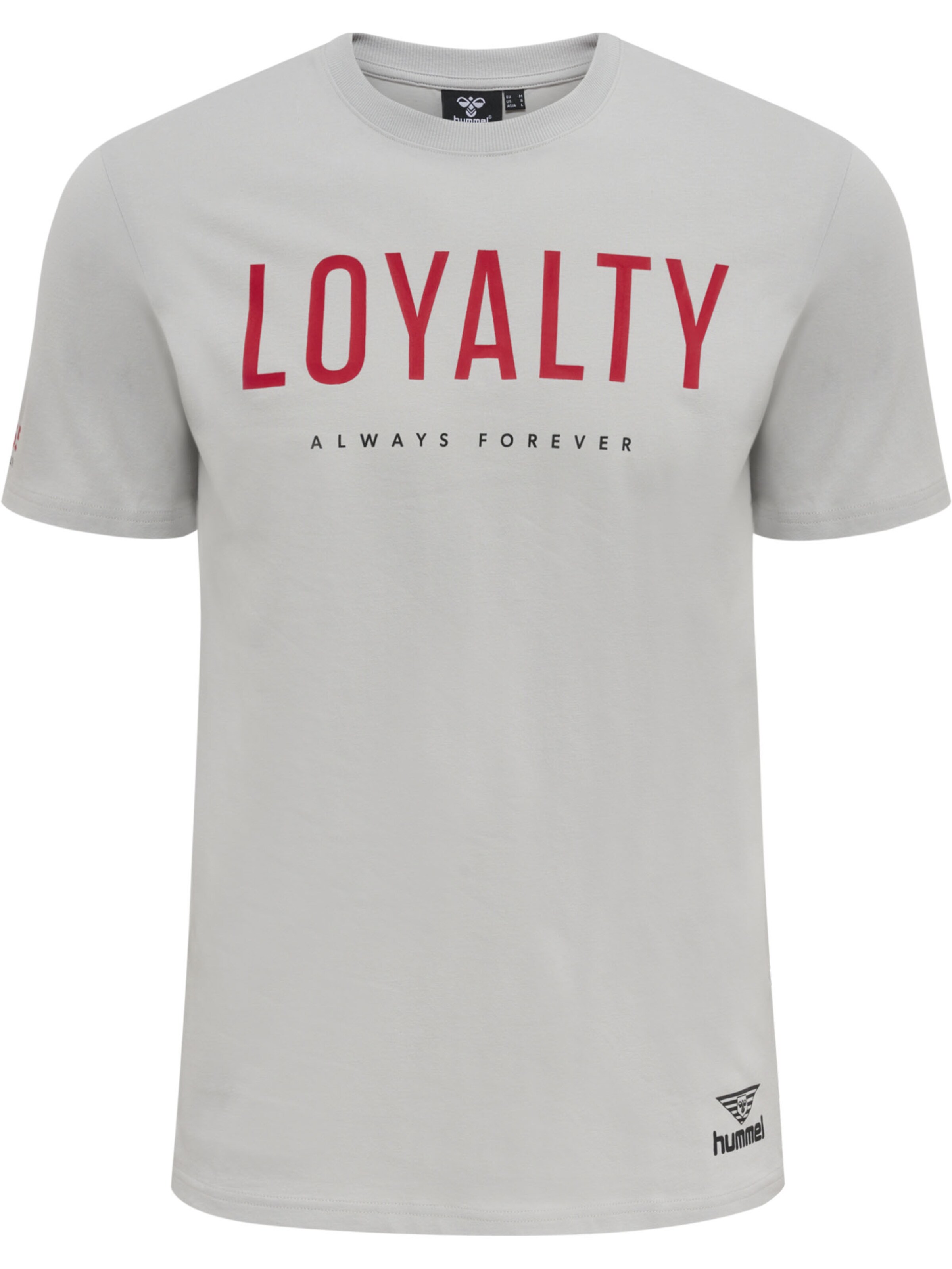 Hummel Shirt in Grey / Red, Item view