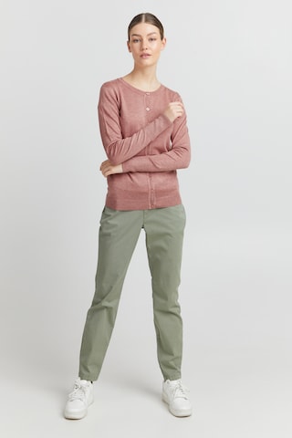 Oxmo Knit Cardigan 'Hlin' in Pink