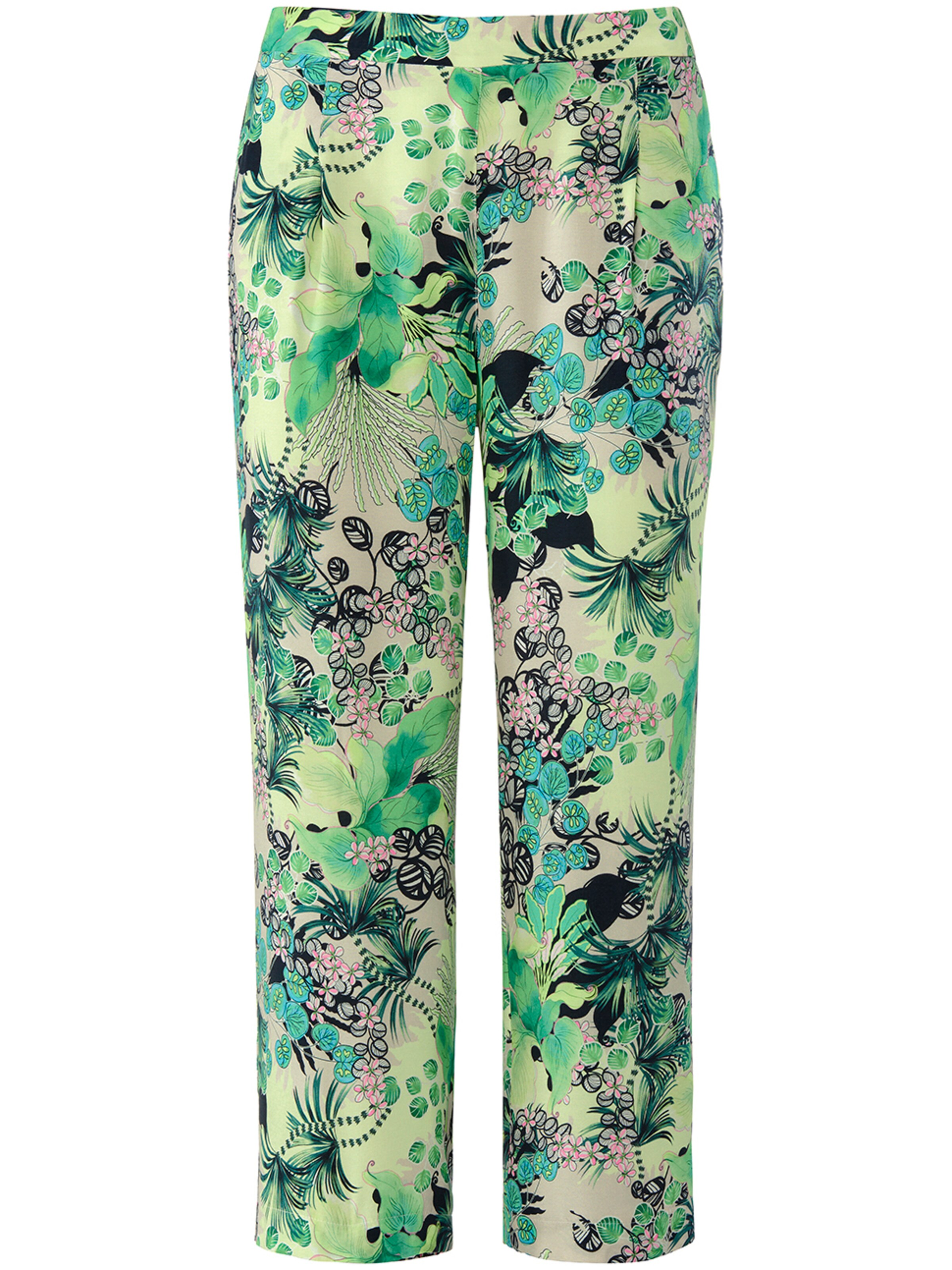 Frauen Große Größen Basler Hose in Grün - XS94324 Frauen Große Größen Basler Hose in Grün - XS94324