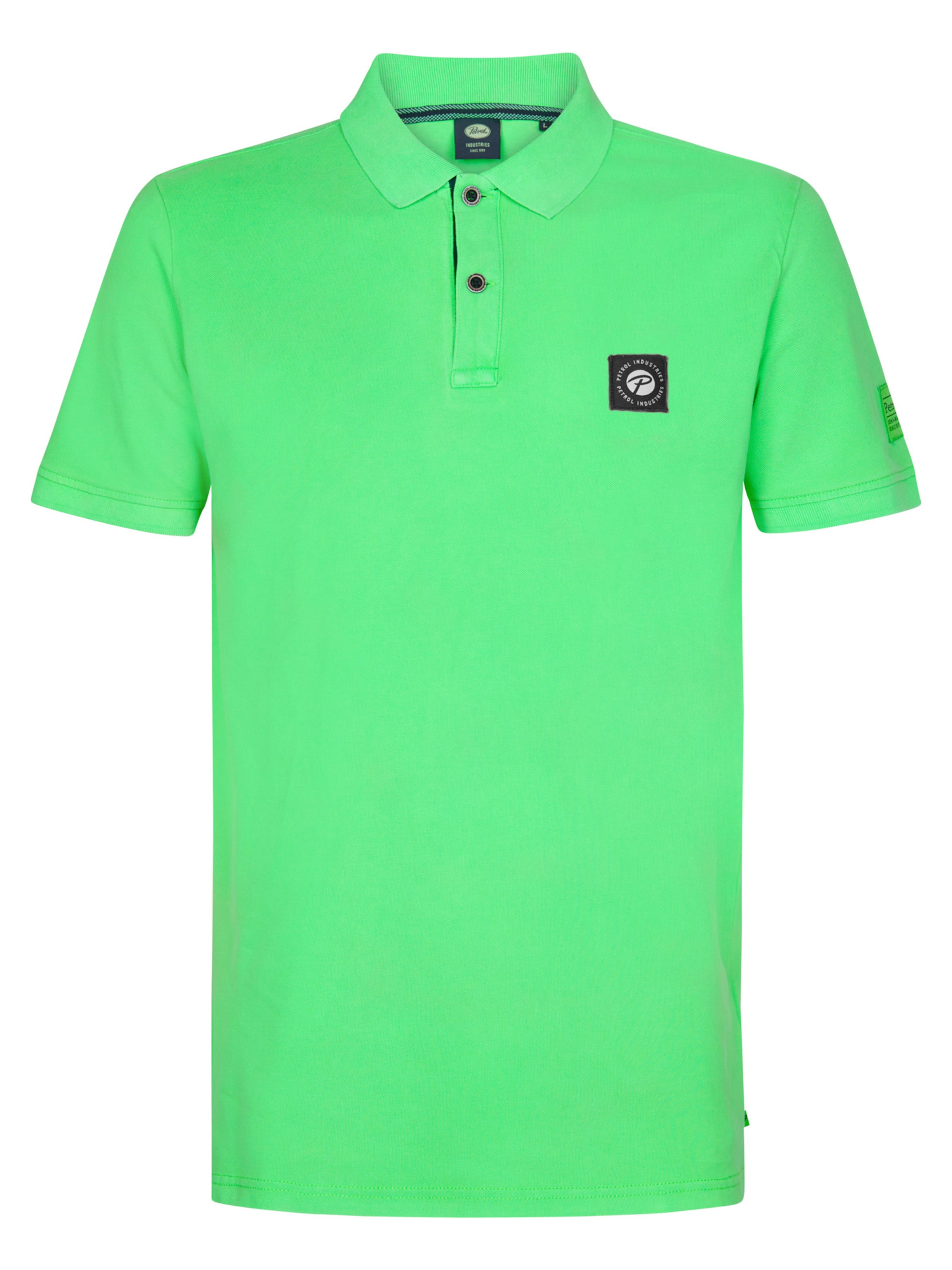 zaļš Petrol Industries T-Krekls 'Marlin': no priekšpuses