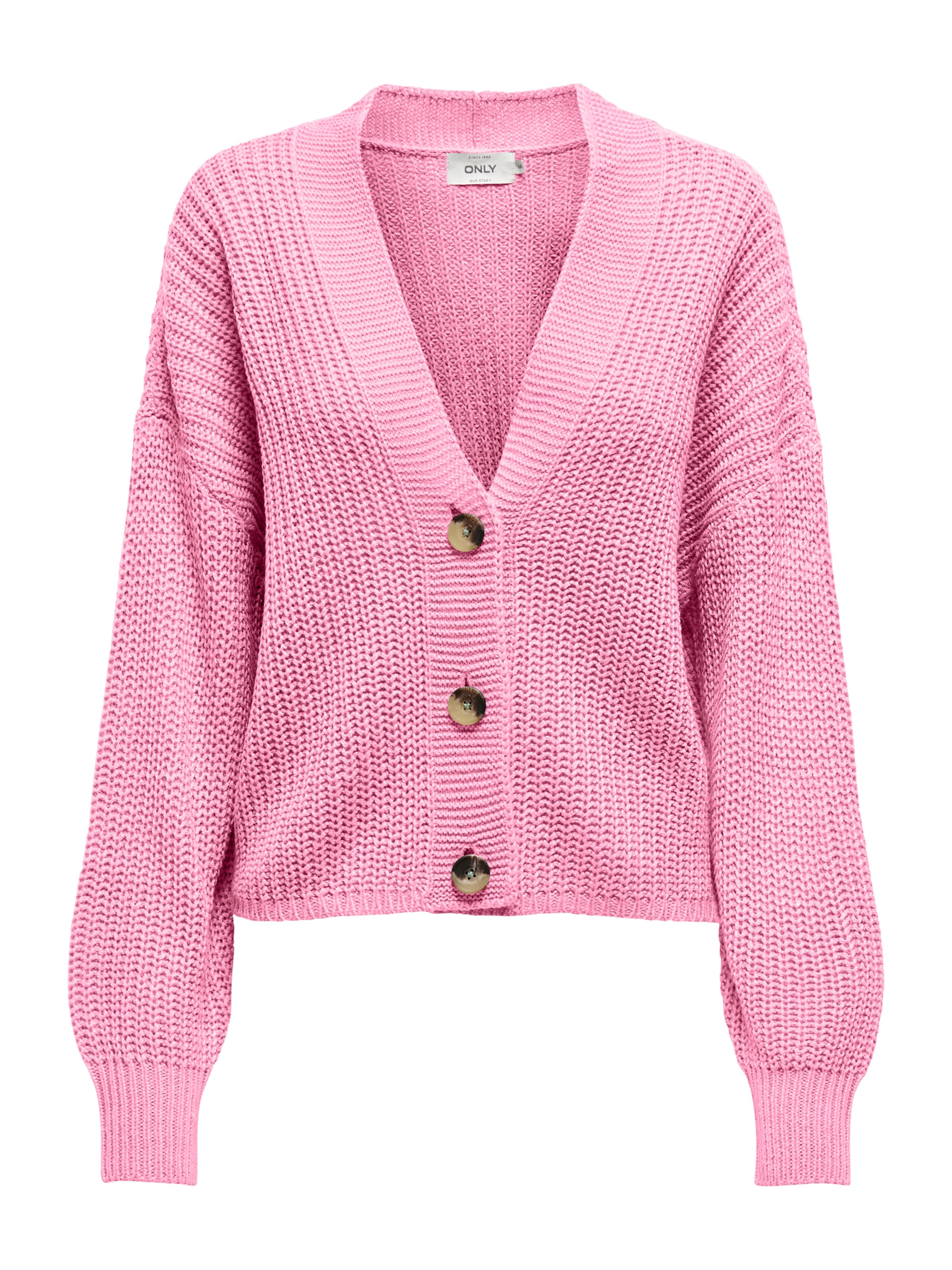 Only Petite Knit cardigan 'ONLCAROL' in Pink: front