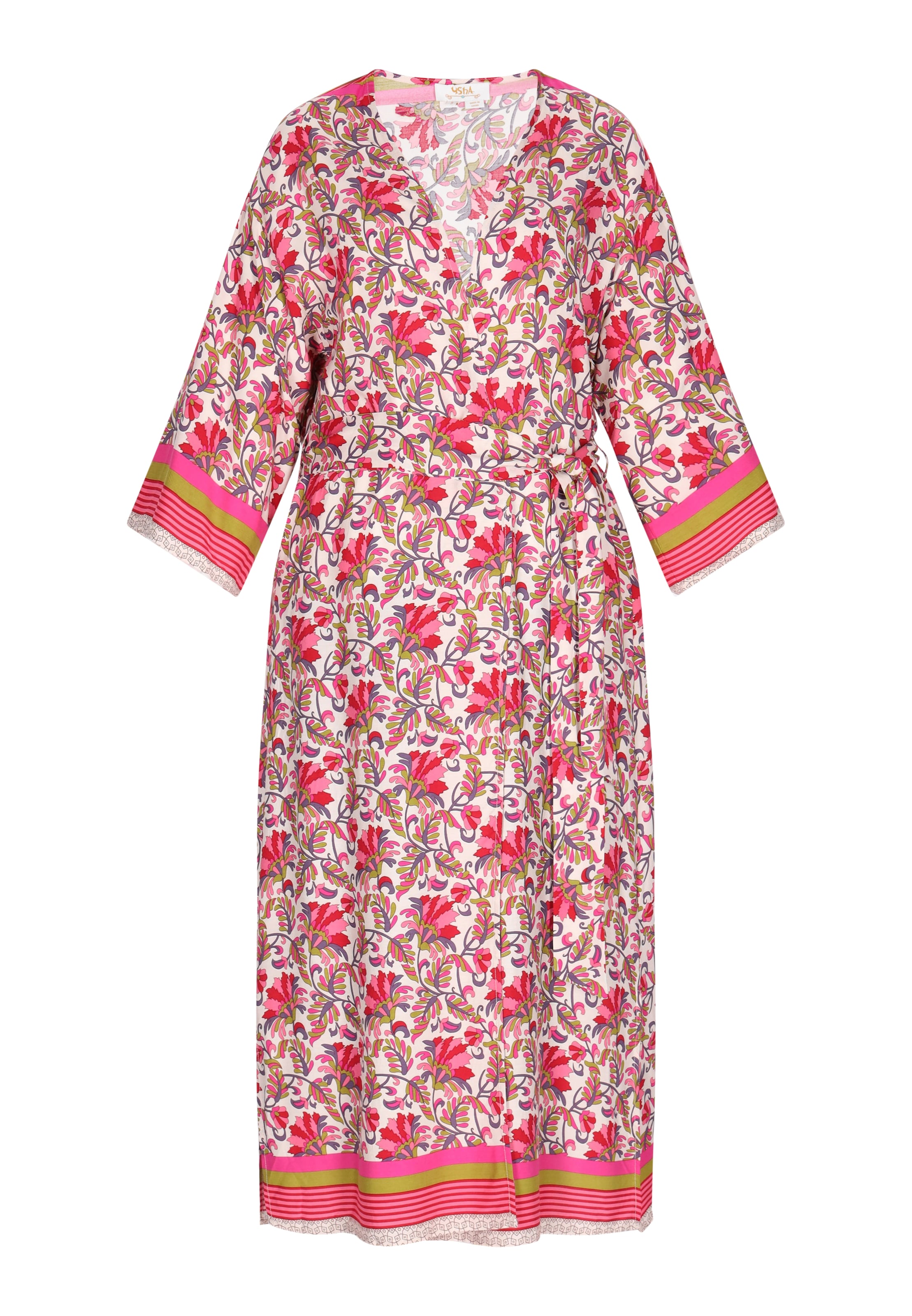 usha FESTIVAL Kimono 'Fashion Look' i rød: forside