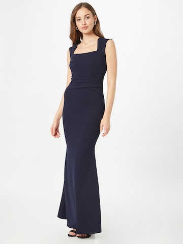 Sistaglam Evening Dress 'SHYLA' in Blue: front