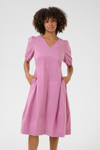 CULTURE Dress 'Antoinett' in Pink: front
