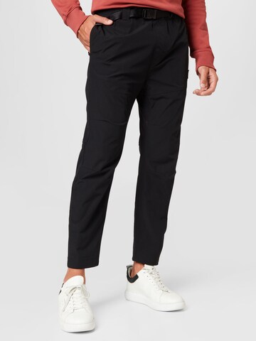 Calvin Klein Jeans Regular Hose in Schwarz: predná strana