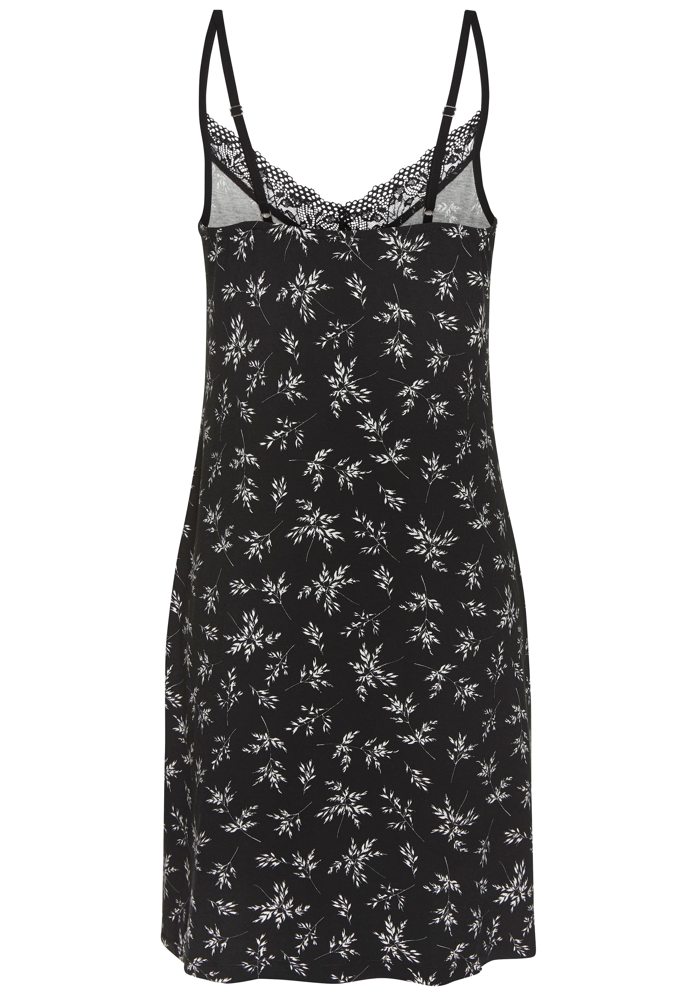 VIVANCE - Camiseta de noche en negro