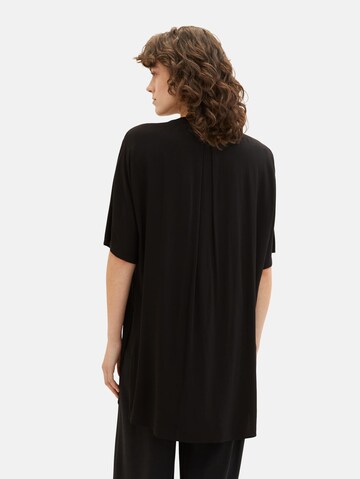 TOM TAILOR - Blusa en negro