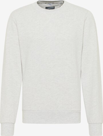 Sweat-shirt DreiMaster Vintage en blanc : devant