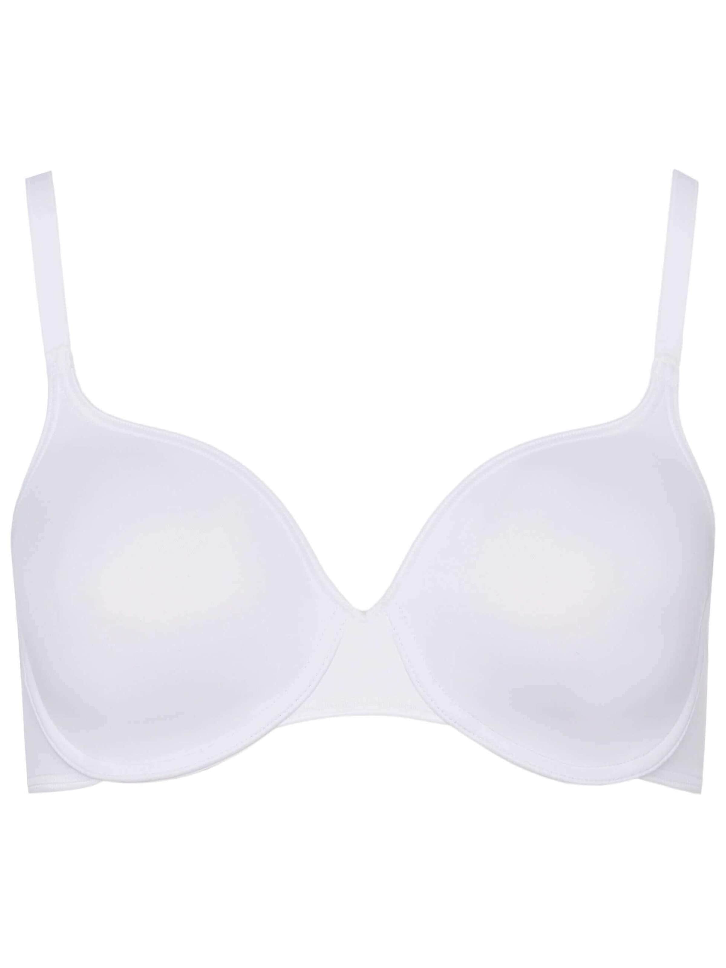 BeeDees T-shirt Bra 'T-Shirt BH Stepy Soft WHP' in White: front