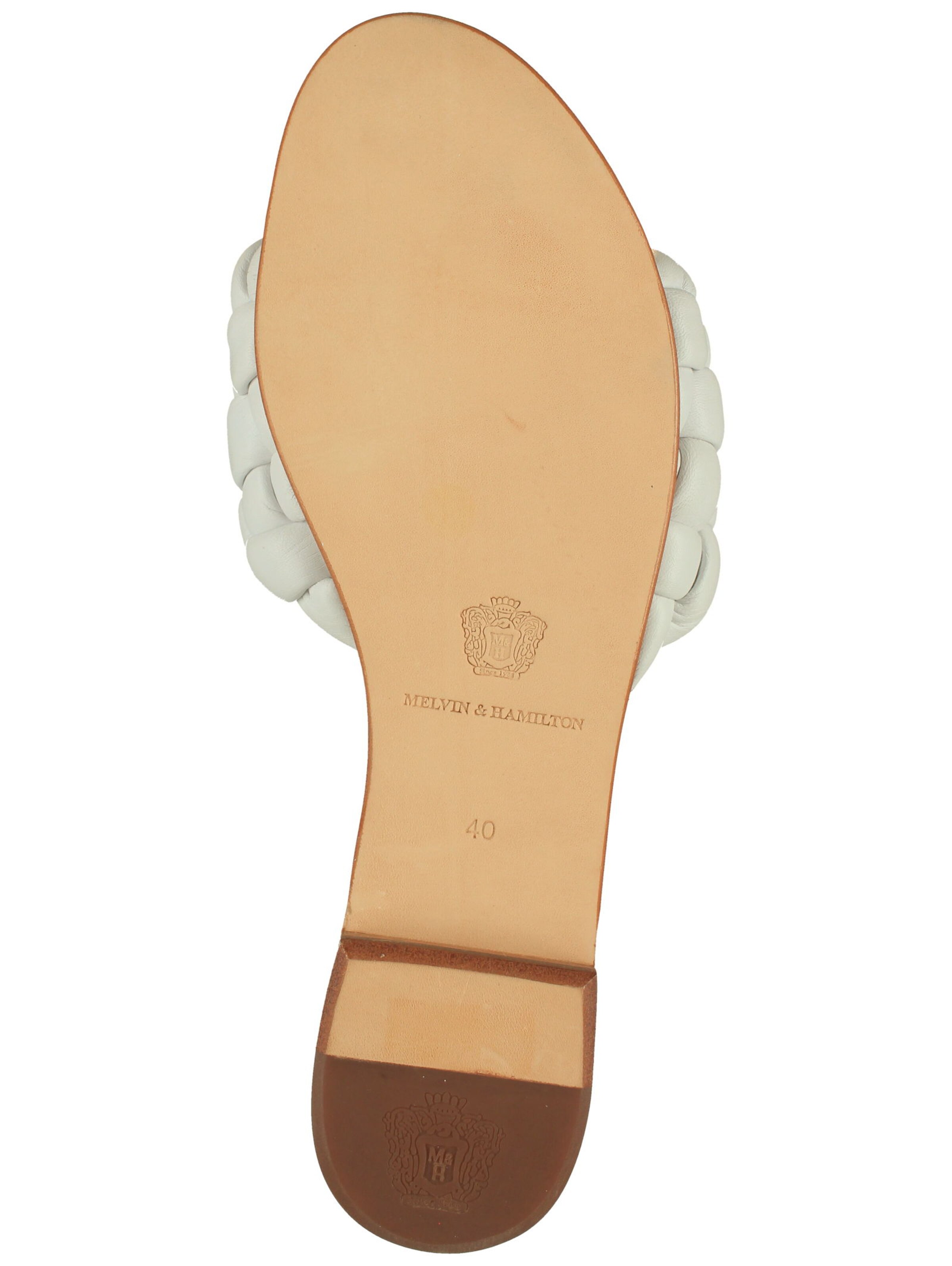 Zoccoletto di MELVIN & HAMILTON in bianco