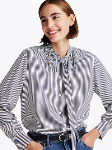 TOMMY HILFIGER Bluse in Schwarz