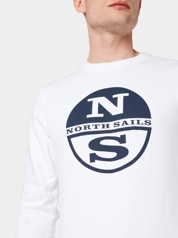 Sweat-shirt North Sails en blanc