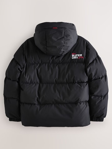 Superdry Mantel in Zwart