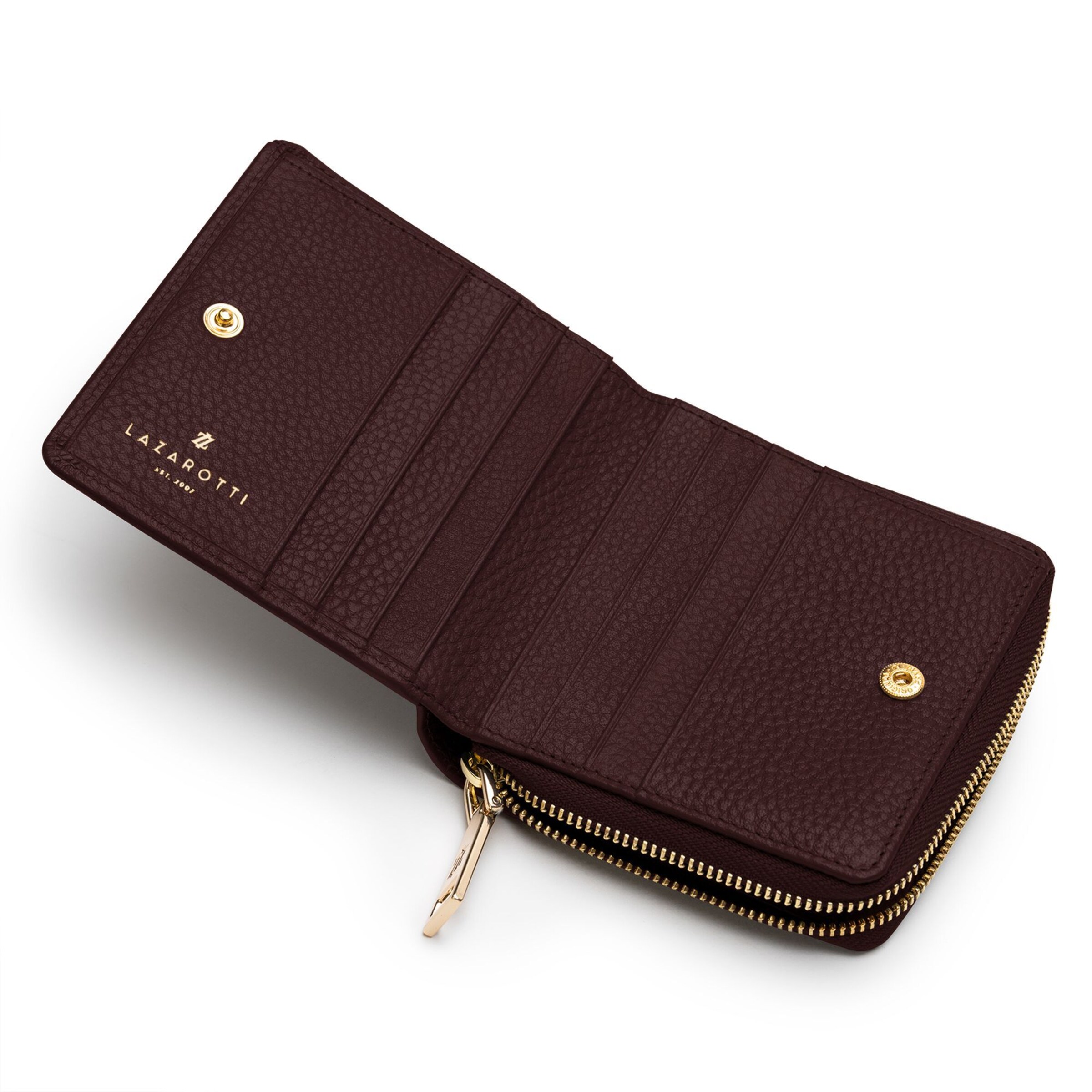 Lazarotti Wallet 'Bologna' in Red