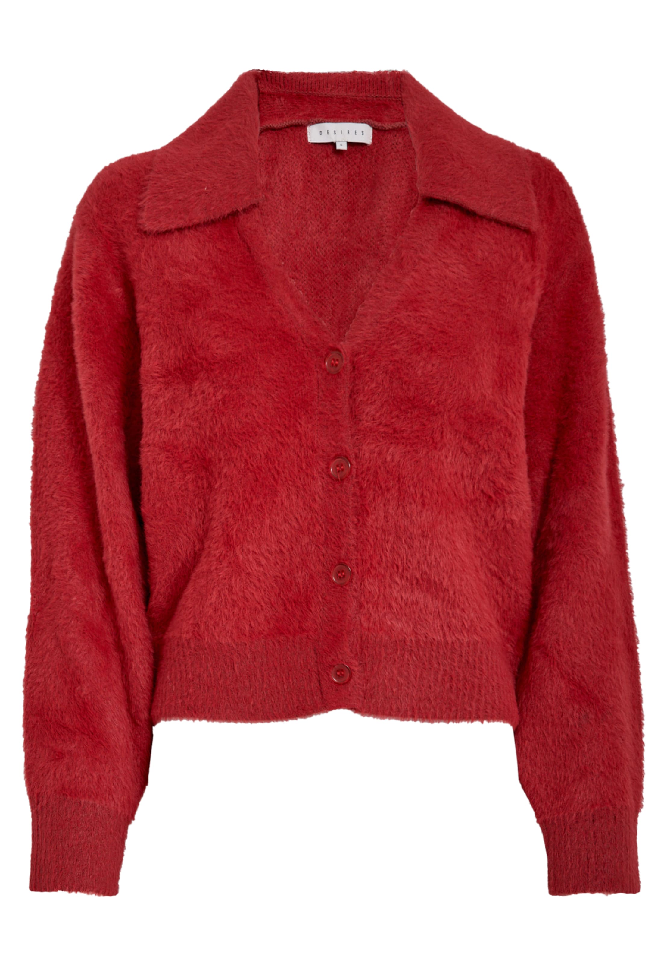 DESIRES Cardigan 'Harriet' i rød: forside