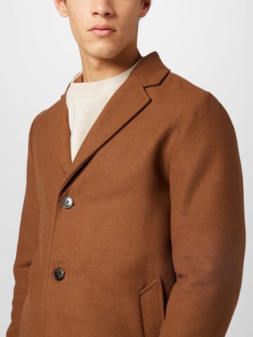 Manteau mi-saison JACK & JONES en marron