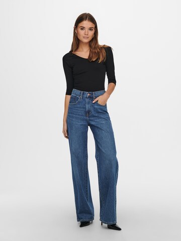 ONLY Wide Leg Jeans 'Hope' in Blau