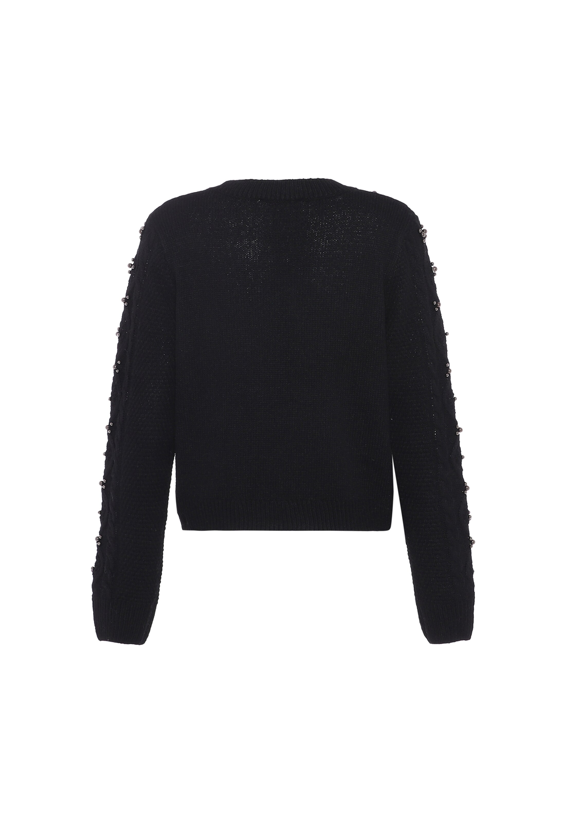 faina Strickpullover in Schwarz