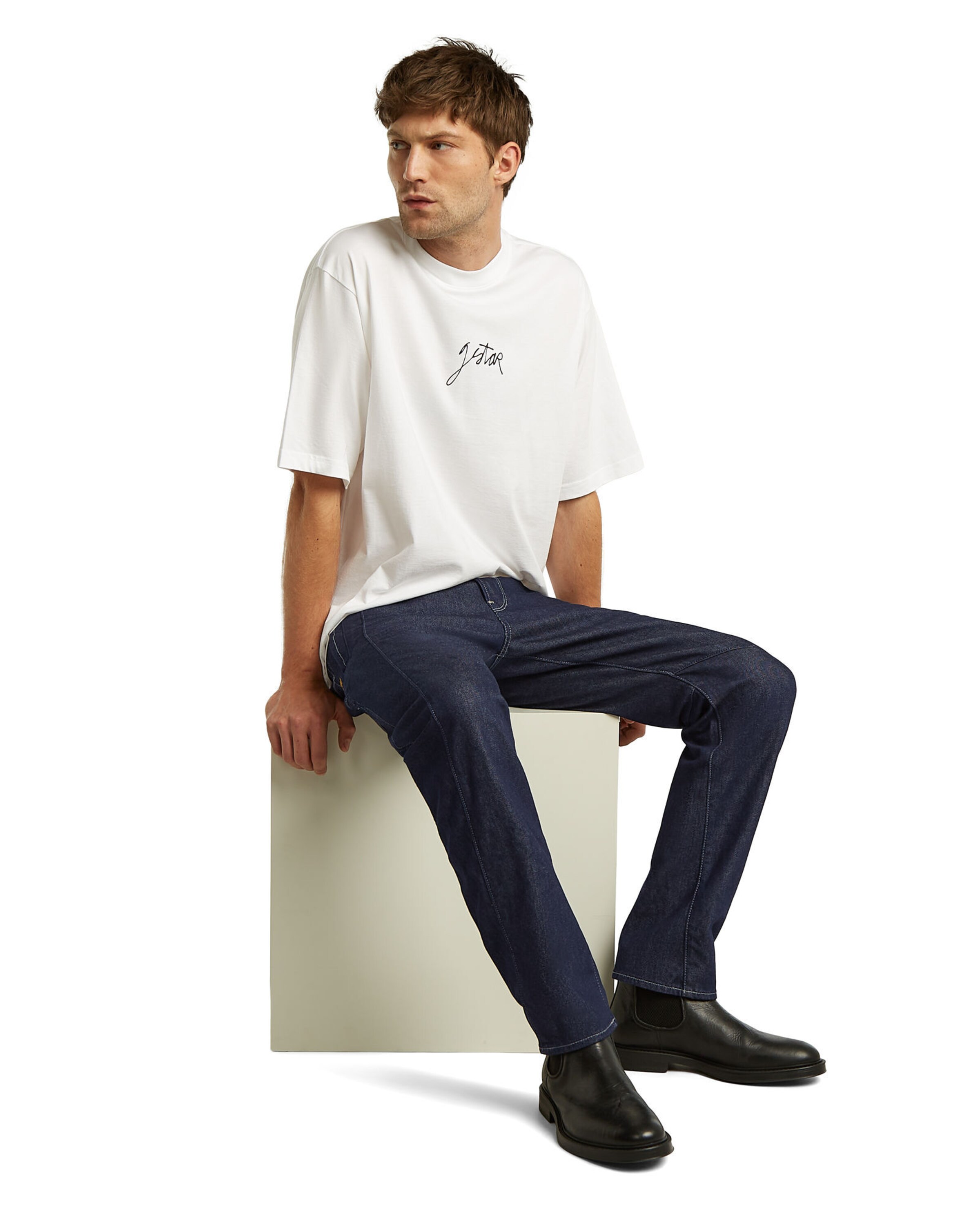 G-STAR Slimfit Jeans 'Contor' in Blau