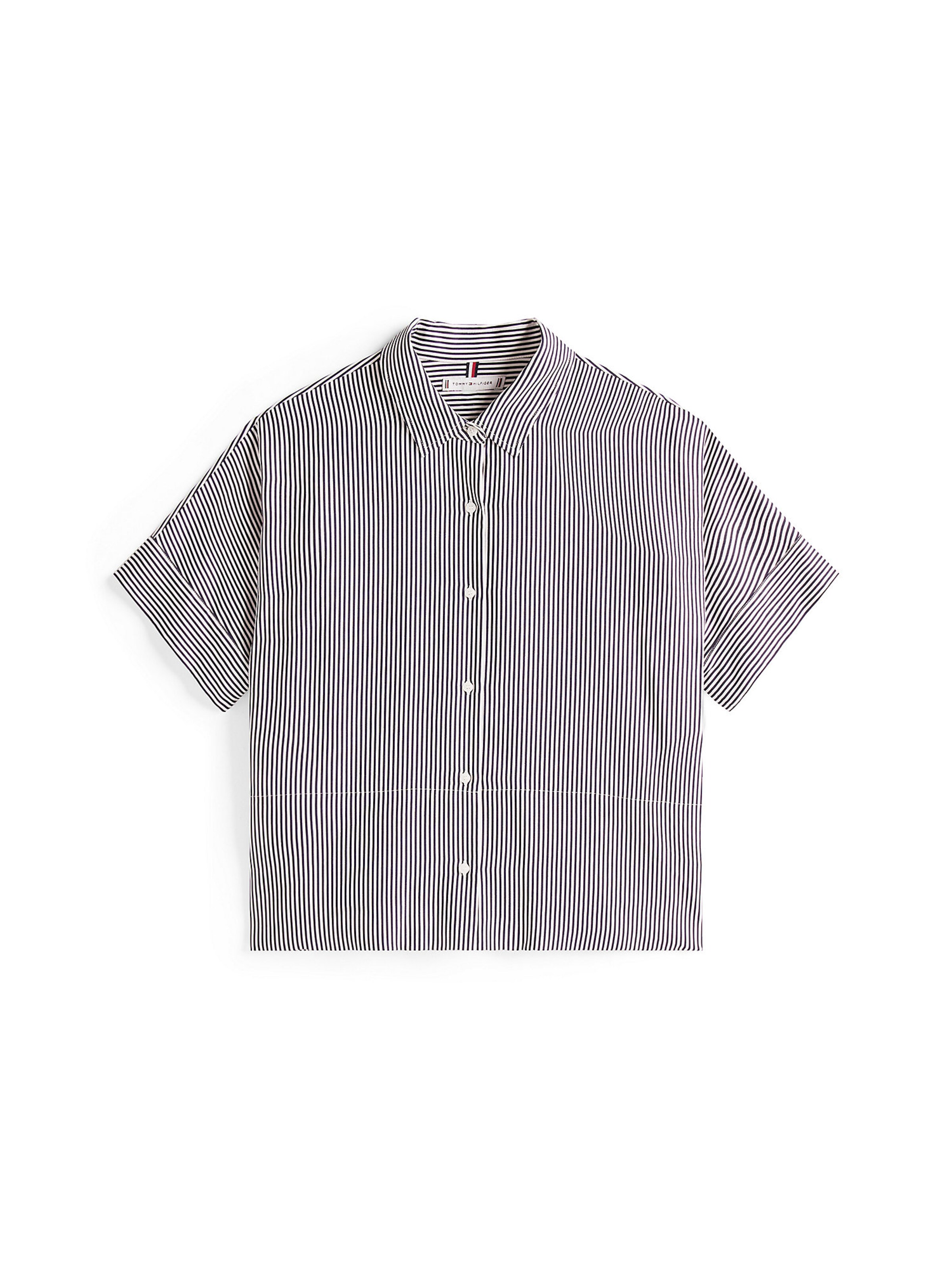 TOMMY HILFIGER Bluse in Blau: Vorderseite