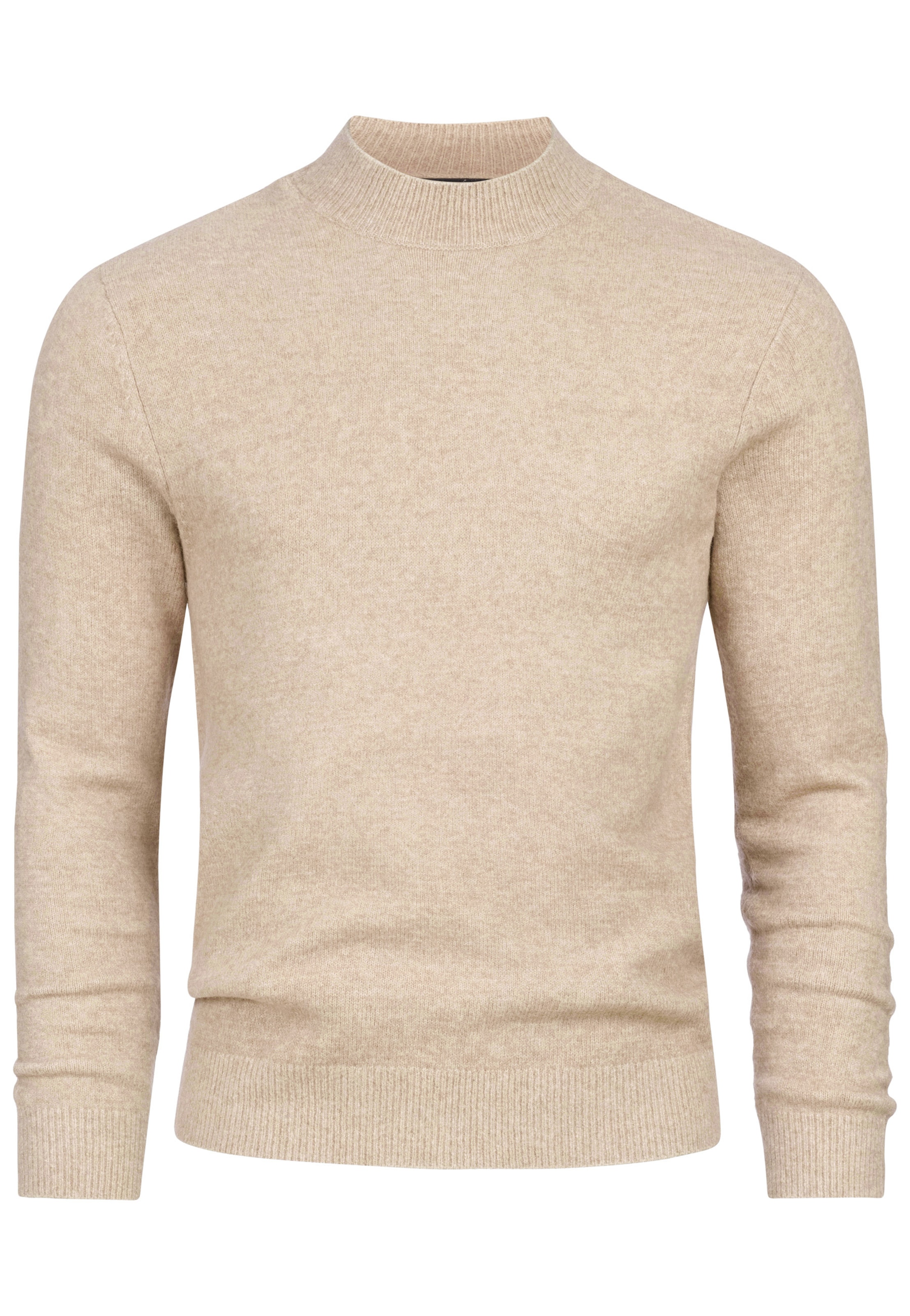JEFF Pullover in Beige: Vorderseite