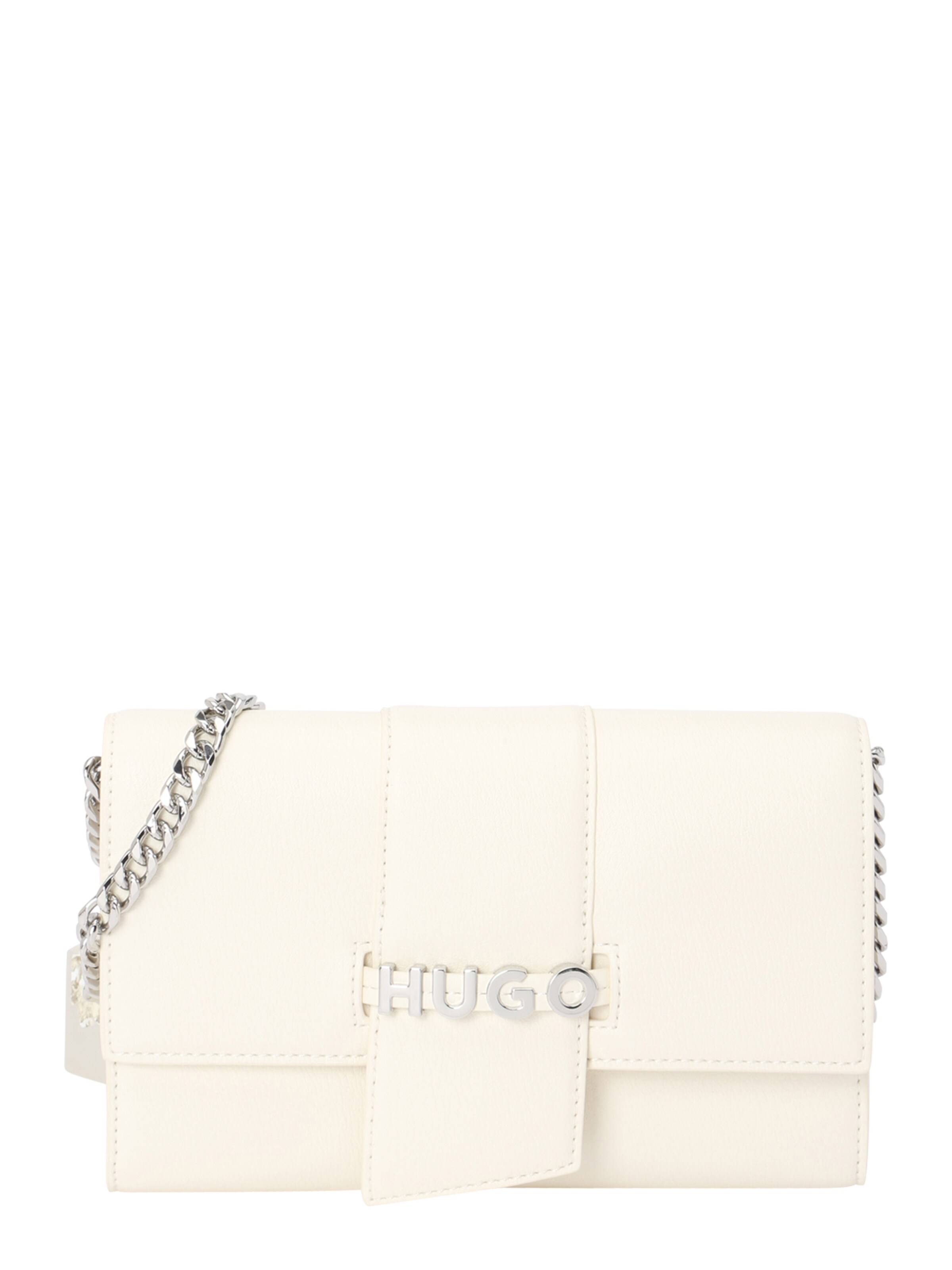 HUGO Listová kabelka 'Mel 2.0' - Biela: predná strana