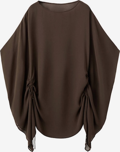 MANGO Bluse 'Nit' in L in dunkelbraun, Produktansicht