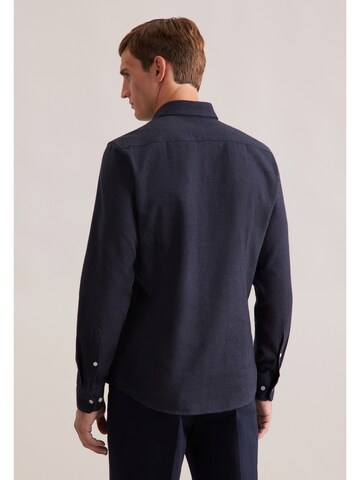 SEIDENSTICKER Regular Fit Hemd in Blau