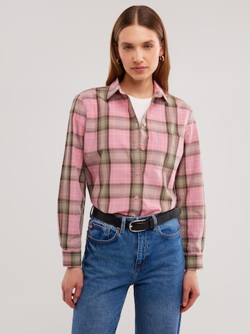 Camicia da donna 'Singi' di BIG STAR in rosa: frontale