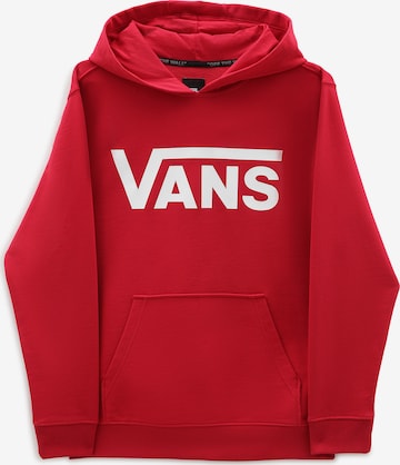 VANS Sweatshirt in Red: front