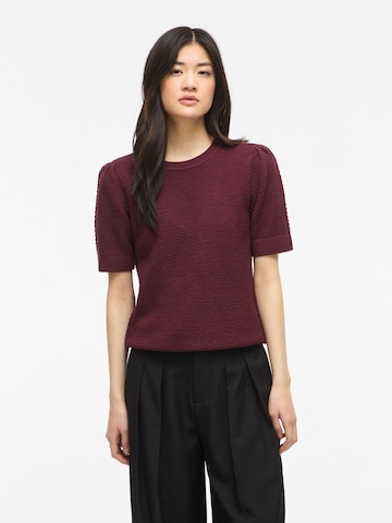 VILA Sweater 'VIDalo' in Red: front