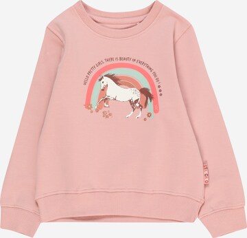 STACCATO Sweatshirt in Roze: voorkant