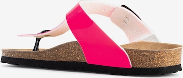 Bayton Teenslipper 'Mercure' in Roze