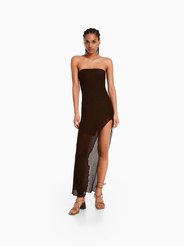 Bershka Dress in Brown